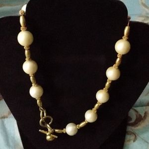 20" Vintage Gold tone necklace